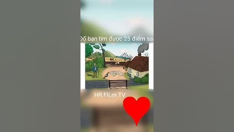 Đố vui, 10 giây thách bạn tìm được 25 điểm sai trong bức tranh#shorts #time