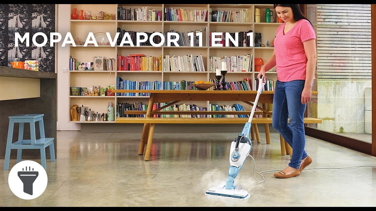 Mopa a Vapor 10 en 1 Steam-Mop I BLACK+DECKER™ 