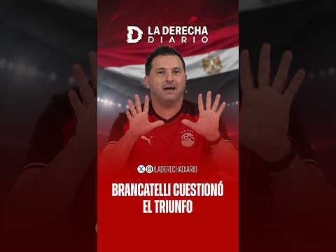 Miniatura del Short: 🔥 LO LLORA: Brancatelli habló de “ayuda arbitral” y le bajó el precio al triunfo argentino