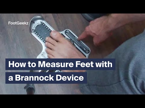 How to Measure Feet with a Brannock Device - Full Explanation