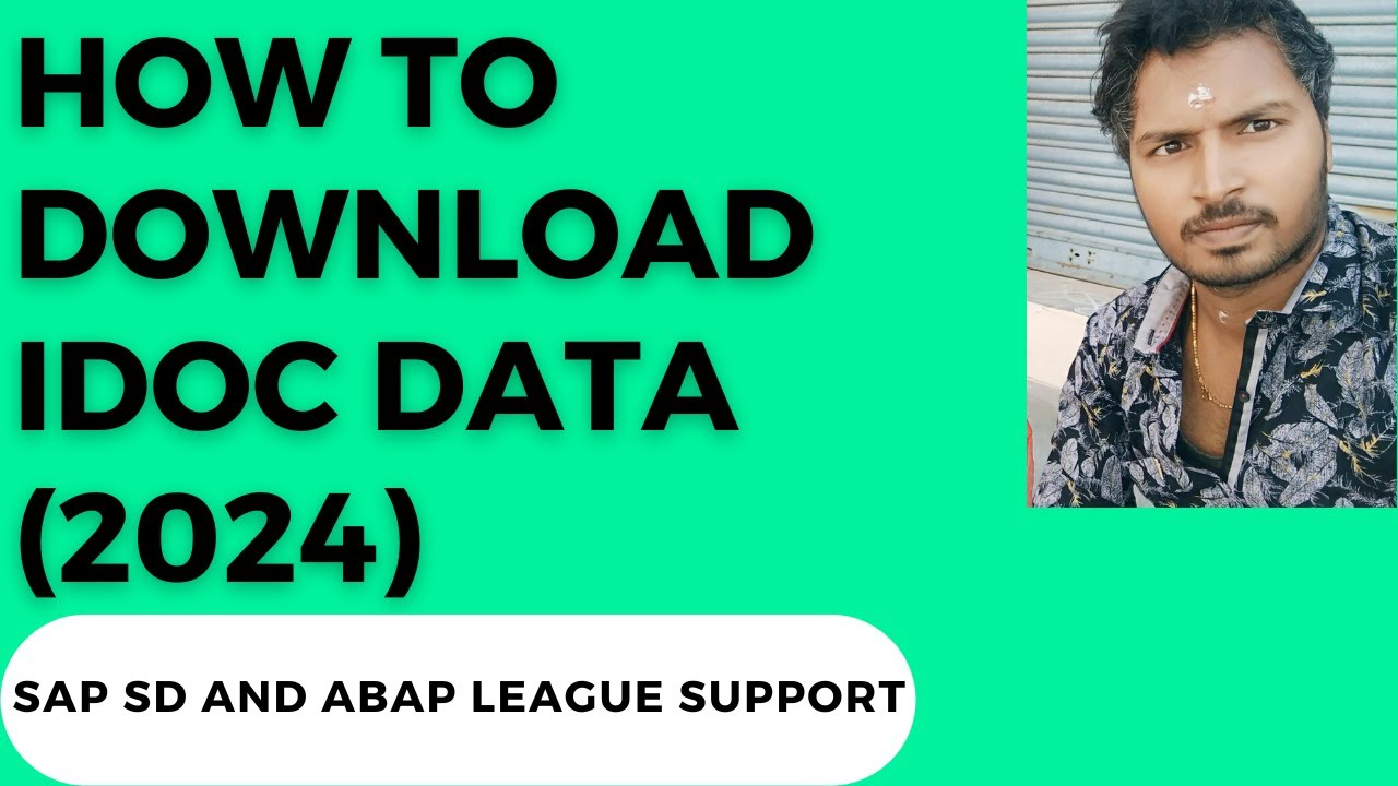 How To Download IDOC Data 2024 YouTube How To Download IDOC Data 2024 YouTube