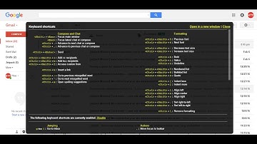 How to Enable Keyboard Shortcuts for Gmail