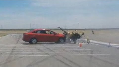 Using Vehicle EDR Data to Calculate Motorcycle Delta-V in Motorcycle-Vehicle Front End Impacts