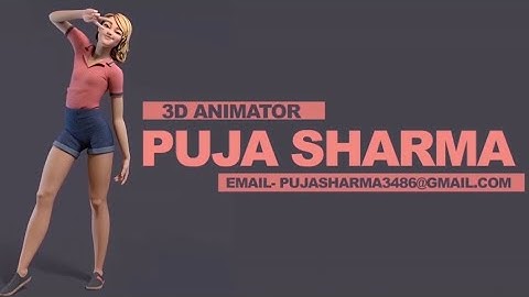 3D Animation Showreel