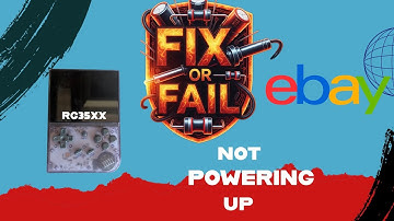 Anbernic| RG35XX |Not powering on can i FIXorFAIL #retrogaming #gaming #pokemon #nintendo #atari 