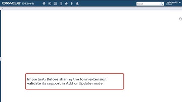 Adding Business View Columns to an Edit Form Using Form Extension