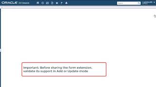 Adding Business View Columns to an Edit Form Using Form Extension