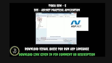 How to run Asp.net website in Windows || TYBCA SEM 5 || VNSGU BCA || #vnsgu