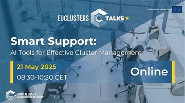 EU Clusters Talks: Smart Support: AI Tools for Effective Cluster Management