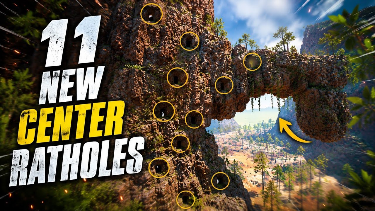 11 NEW CENTER RATHOLES - YouTube