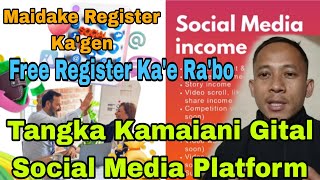 Tangka Kamaiani Gital Social Media Platform/Free Register Ka'e Ra'bo/Maidake Register Ka'gen screenshot 4
