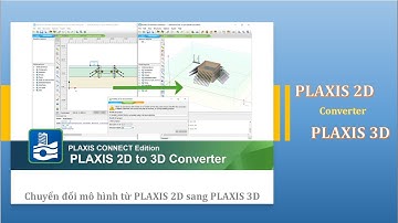 [PLAXIS] - Chuyển đổi mô hình từ PLAXIS 2D sang PLAXIS 3D | @NGUYENQUOCTOI