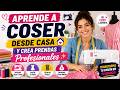 Aprende a Coser Desde Casa y Crea Prendas Profesionales 👗✨