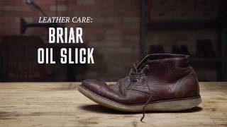 red wing chukka briar oil slick