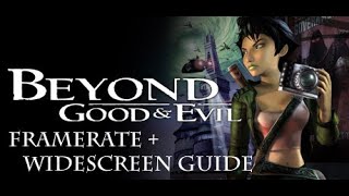 Beyond Good and Evil (PC) | Framerate Fix + Widescreen Fix