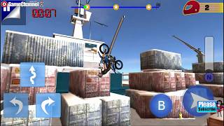 Crazy Racing Bike Stuntman / Dirt Bike Stunt Games / Racing Simulation / Android Gameplay Video screenshot 5