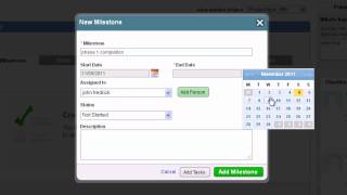 Apptivo Projects Adding Tasks To A Milestone