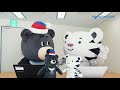 (KOR) 반다비에게 인수인계하는 수호랑