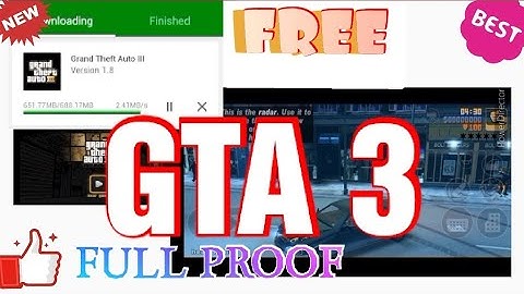 HOW TO DOWNLOAD GTA 3 IN ANDROID FOR FREE | 100% WORKING |