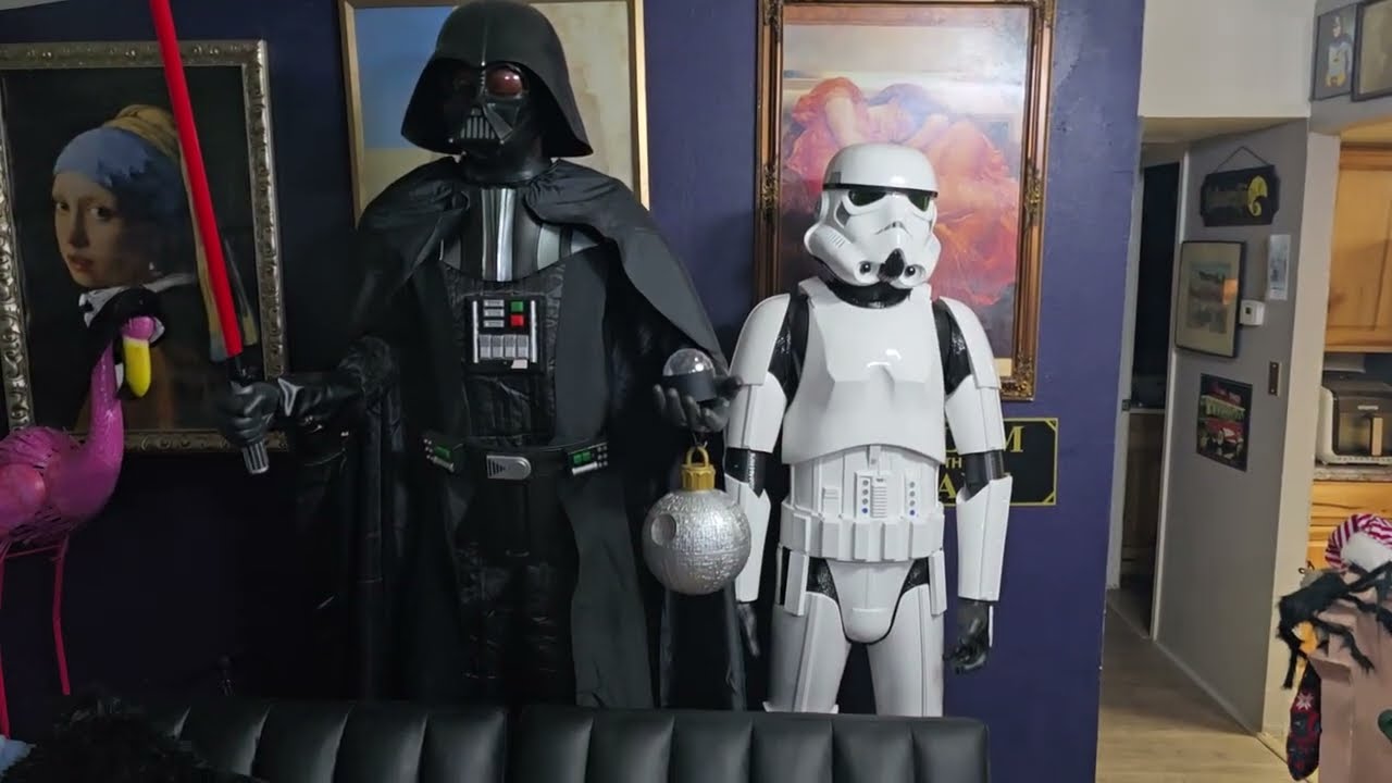 Life size Stormtrooper from Home Depot