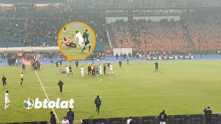 خناقة بعد مباراة الاهلي والزمالك في نهائي دوري ابطال افريقيا | ضرب حسين الشحات وبادجي