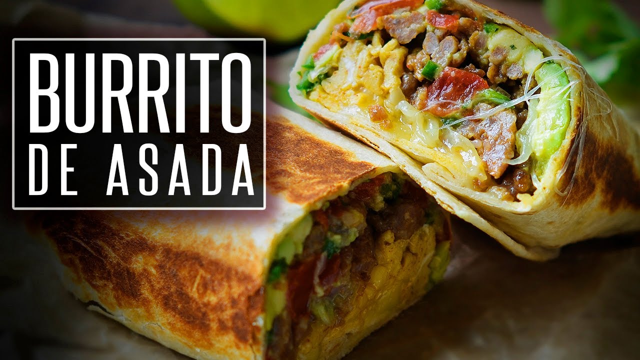 Burritos de carne Asada | Gfood - YouTube