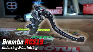 BREMBO RCS19 Unboxing & Installing Step by Step