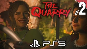 THE QUARRY Gameplay Walkthrough Part 2 - No Commentary #thequarry