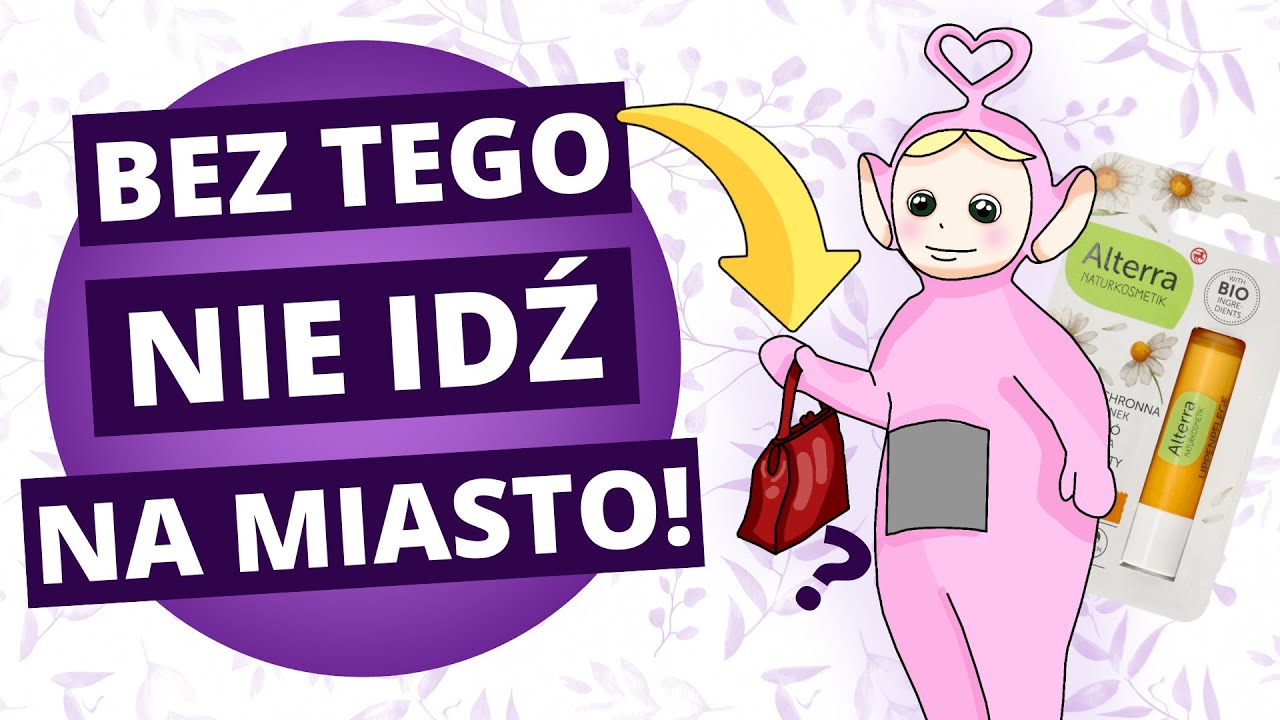 NAJLEPSZE kosmetyki do torebki i plecaka! (Podręczna kosmetyczka)