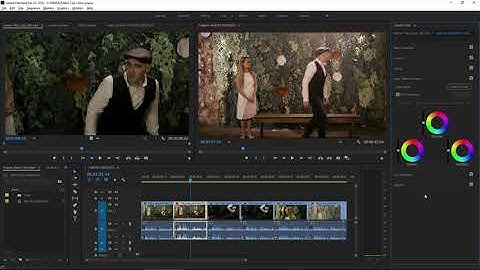 Adobe Premiere   Automatically match clip colors