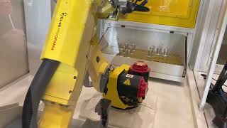 The speed of this milling cell is like lightening