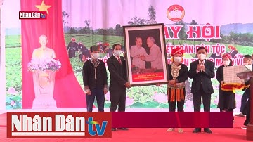 Đồng chí Trần Cẩm Tú dự Ngày hội Đại đoàn kết tại Lào Cai