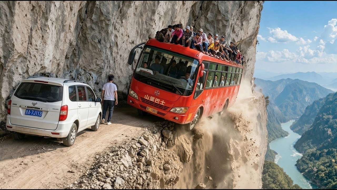 Impossible Places | World’s Most Dangerous Roads That Perhaps Should Never Exist | 4K Travel Video
