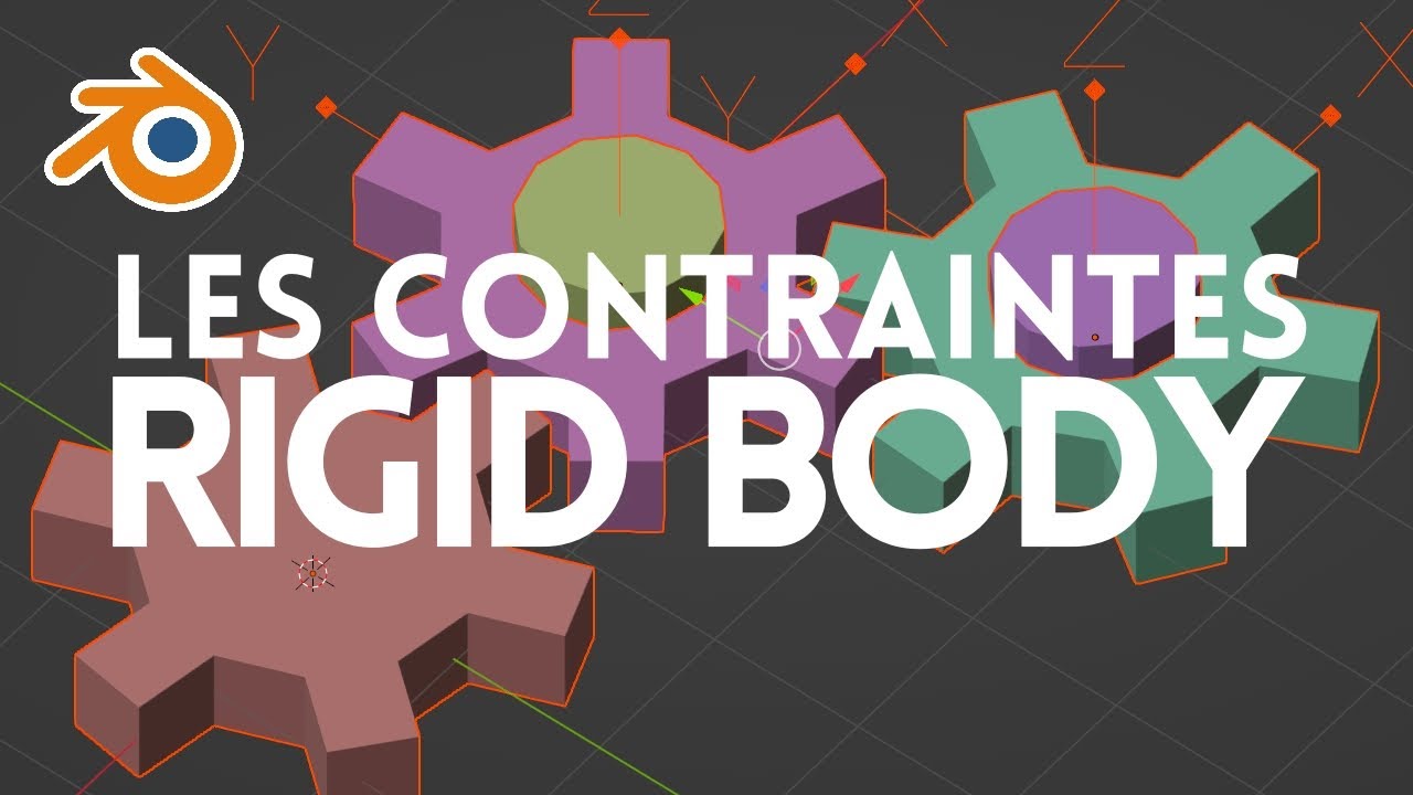 Blender : Les Contraintes Rigid Body