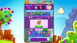 Candy Crush Level 6967 Talkthrough, 19 Moves 0 Boosters - YouTube