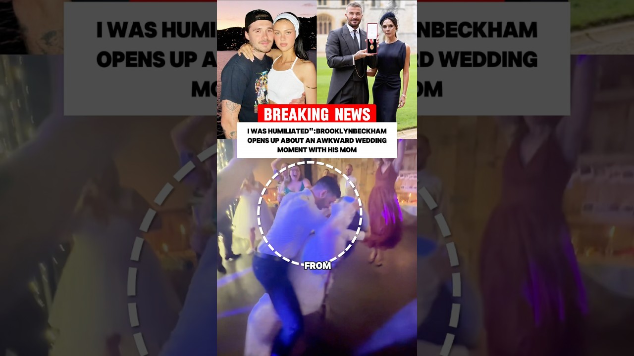 Brooklyn Beckham Victoria Beckham Wedding First Dance Feud