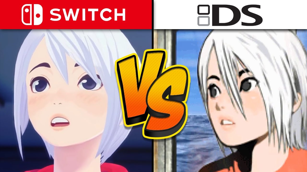 Another Code Recollection Graphics Comparison (Switch vs. DS) 