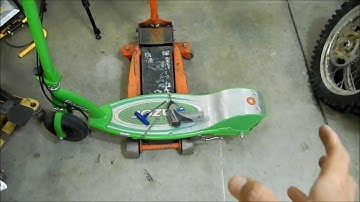 How to Install Variable Throttle on Razor E200 Scooter Part 1