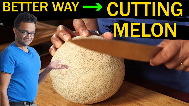 How to Cut a Cantaloupe | A Better Way