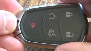 DIY Cadillac  How to change SmartKey Key fob Battery on Cadillac ATC / CTS / XTS