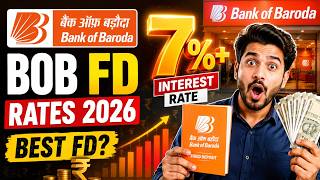 Bank of Baroda Fixed Deposit Interest rates May 2026 || Best FD in Bank of Baroda || BOB Fd Rates