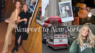 Newport to New York: fashion week + life at home, getting my hair done and franklin!