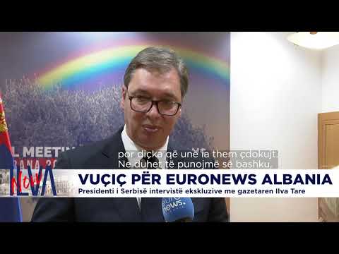 INTERVISTË EKSKLUZIVE Vuçiç përgjigjet nëse Serbia do të kërkojë falje për krimet e luftës në Kosovë