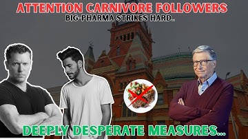 🔴Attention Carnivores: Fierce Strike by Big Pharma [Nov 2025]