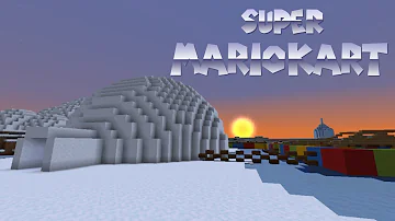 Minecraft: Super Mario Kart Vanilla Lake 1
