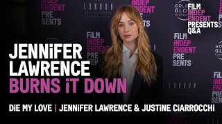 JLaw Digs Deep into Her On-Screen Relationship with Robert Pattinson | Die My Love Q&A