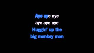 Video thumbnail of "monkey man karaoke"