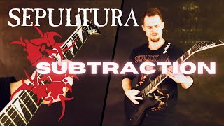 Sepultura Subtraction cover