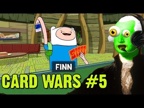 FINN'S MAGICAL REVENGE! ZGW Plays Adventure Time Card Wars #5