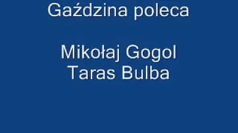 Taras Bulba - Mikołaj Gogol | audiobook Pl